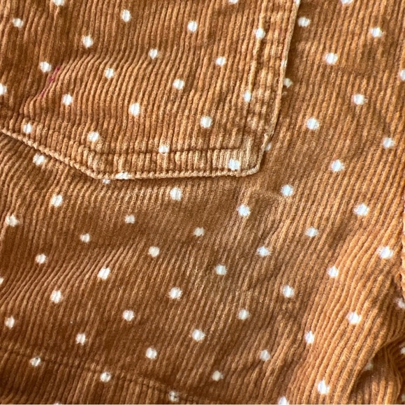 Mini Boden critter corduory hedgehog embroidered short overalls - Picture 8 of 8